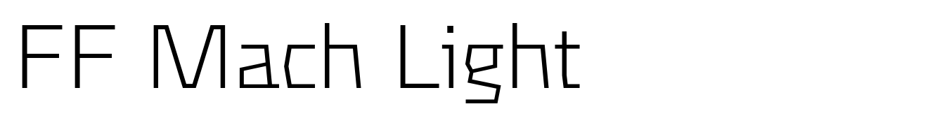 FF Mach Light